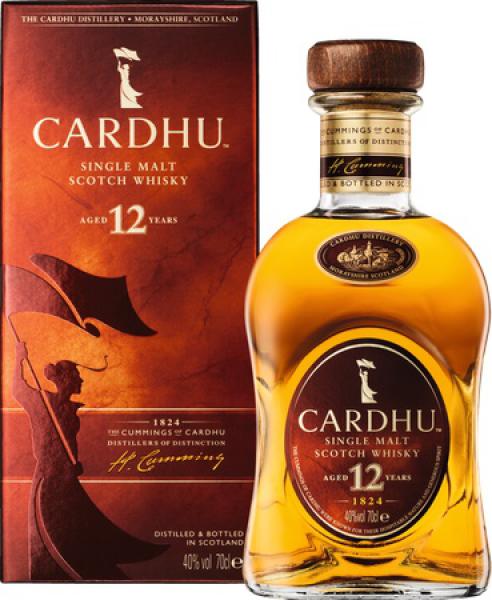Cardhu Single Malt Scotch Whisky 12 years old